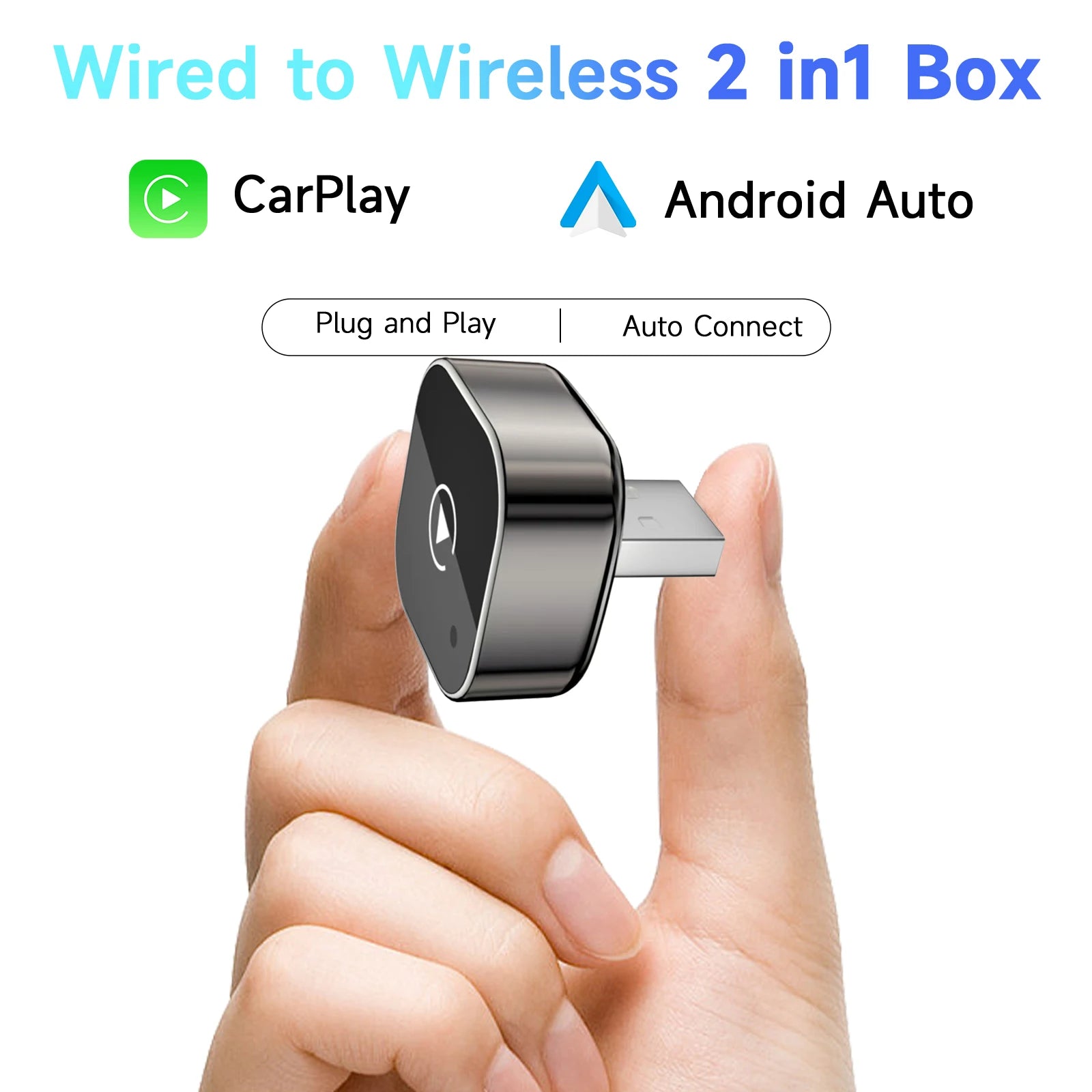 DriveLink™ Wireless CarPlay Adapter – Convert Wired to Wireless in Seconds