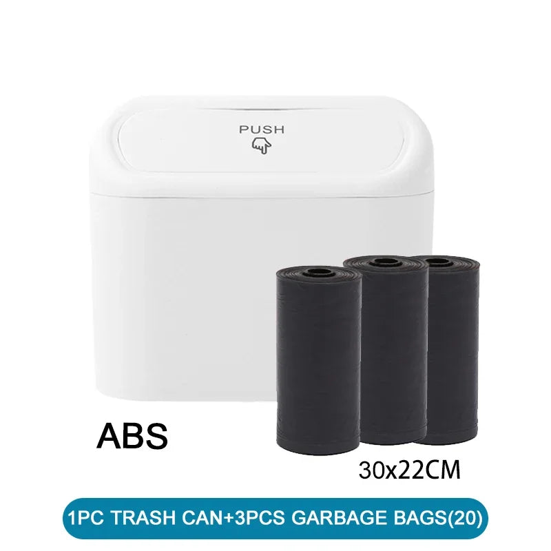 Compact Car Trash Can