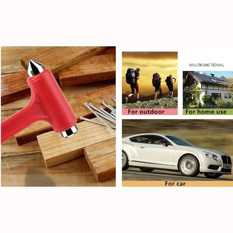 RescuePro™ 2-in-1 Car Safety Tool (Emergency Escape)