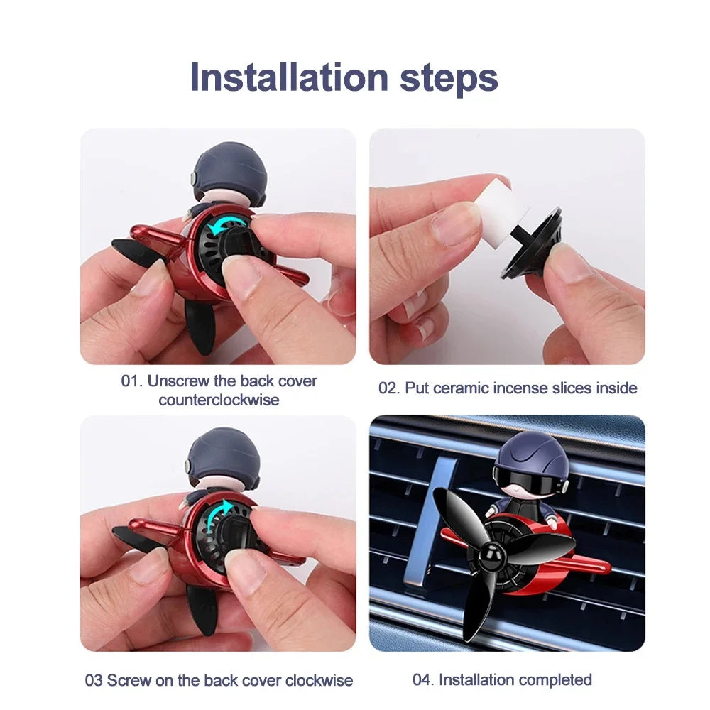 AeroSpin™ Rotating Car Diffuser