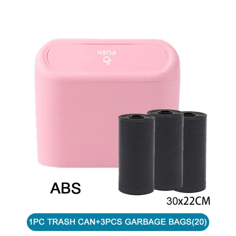 Compact Car Trash Can