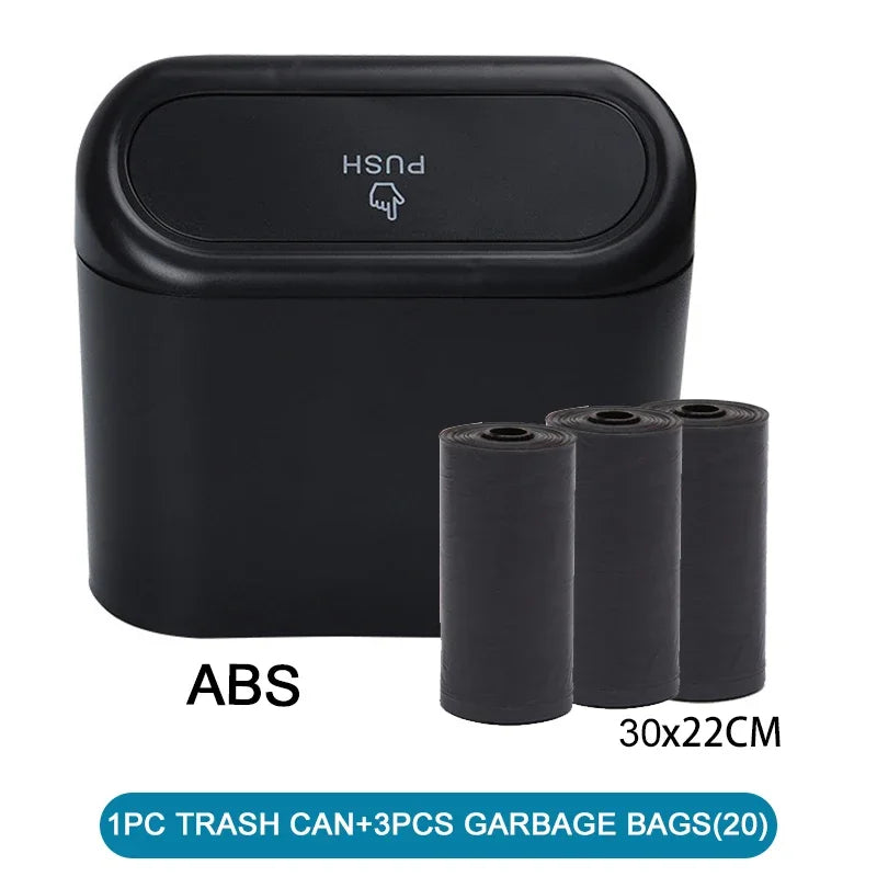 Compact Car Trash Can