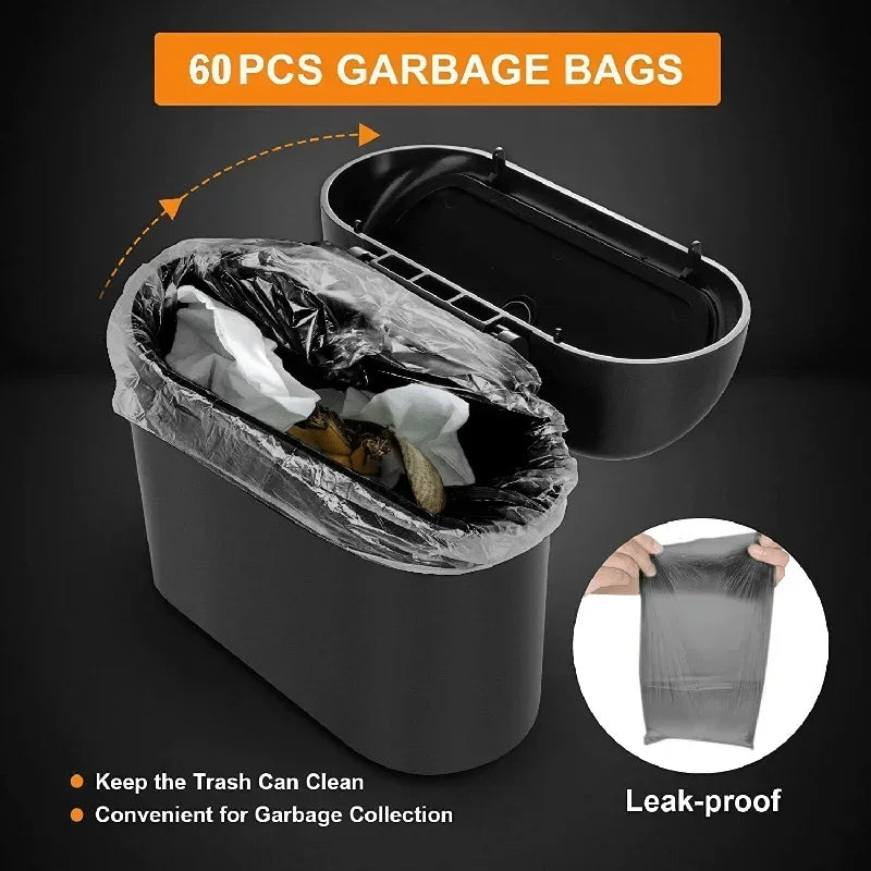 Compact Car Trash Can