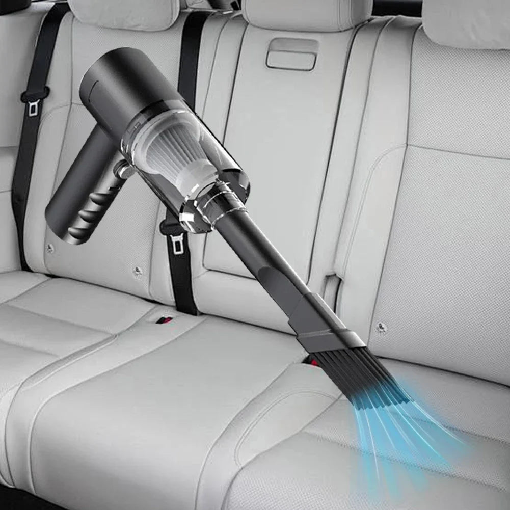 TurboClean™ Portable Car Vacuum – High-Power Handheld Interior Cleaner
