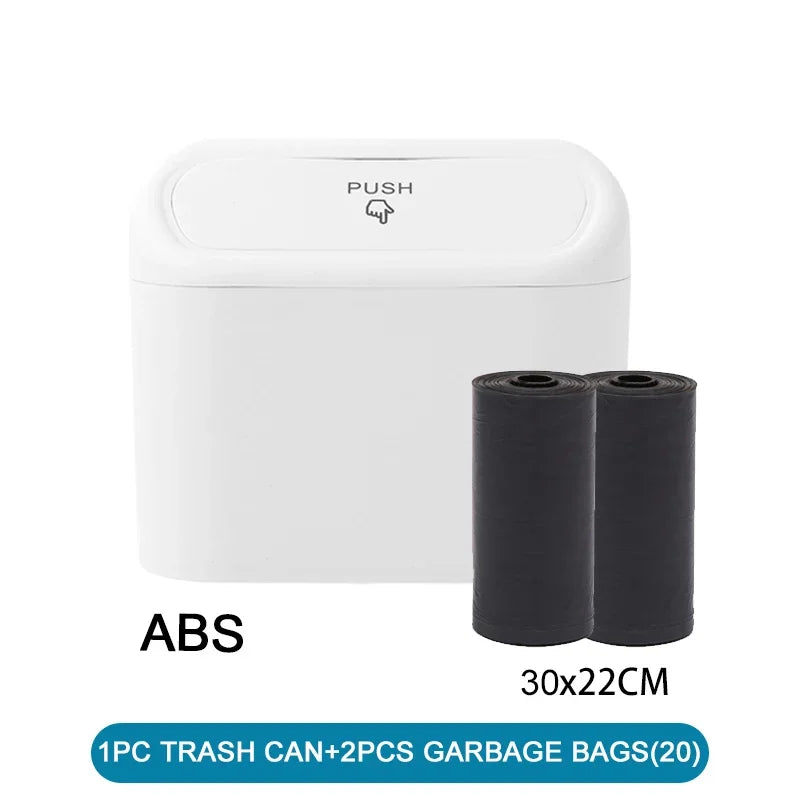 Compact Car Trash Can